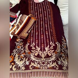 Pakistani lawn dress